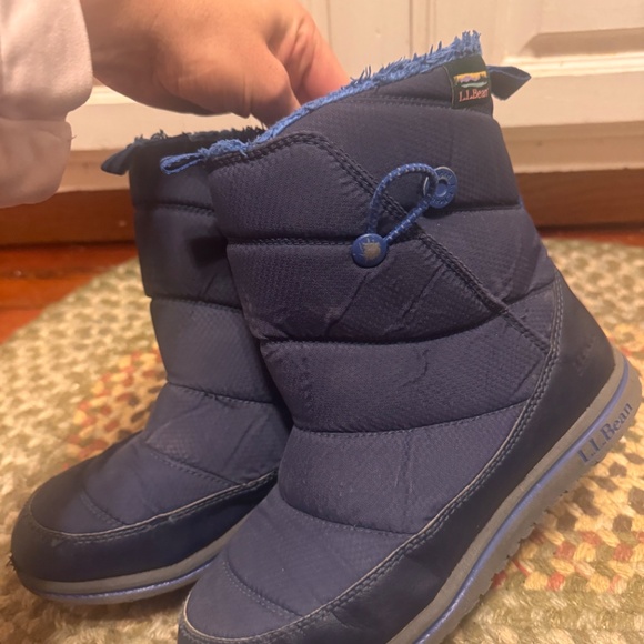 LL bean ultra light winter boots unisex youth size 5 - Picture 2 of 4